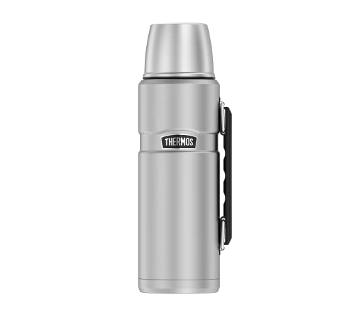Thermos Stainless King Thermosflasche Silber...