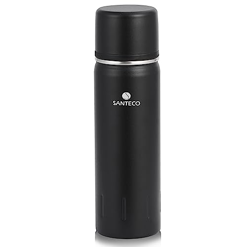 SANTECO Thermoskanne Thermosflasche Edelstahl...