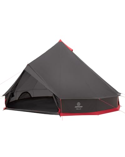JUSTCAMP Bell 10 Tipi Zelt für Gruppen,...