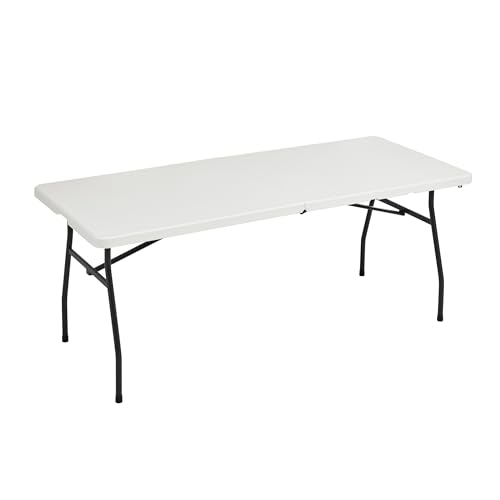 Amazon Basics Klapptisch, rechteckig, mit...