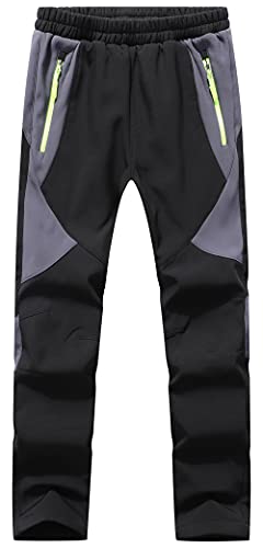 DAFENP Kinder Softshellhose Skihose Warm...