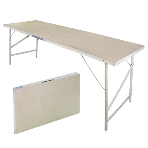 FIXKRAFT Holz Klapptisch Camping Tisch...