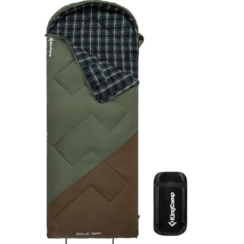 KingCamp Unisex-Adult Schlafsack Winter, 300G...