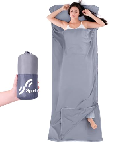 Sportneer Hüttenschlafsack – 2 in1...