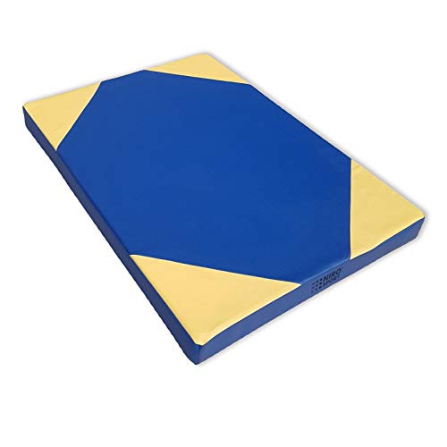 NiroSport Turnmatte 100 x 70 x 8cm Blau/Gelb...