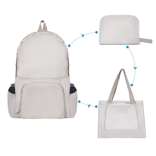 Prizmxed Faltbarer Rucksack Ultraleicht, 25L...