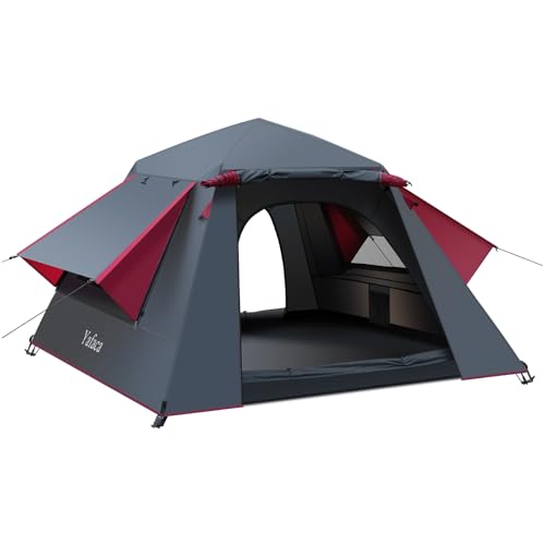 Yafaca Camping Zelt, 3 Personen Pop Up Zelt...