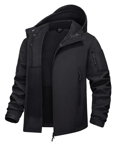 KEFITEVD Softshell Jacke Herren Wasserdicht...