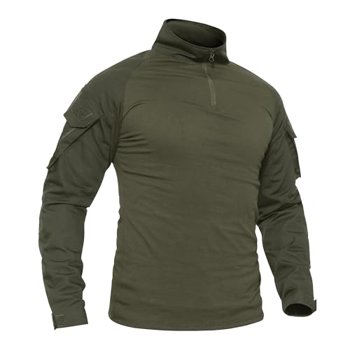 TACVASEN Herren Combat Shirts Tactical...