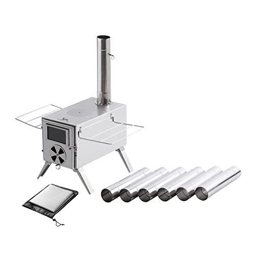 TOMOUNT Zeltofen Campingherde, Tragbar...