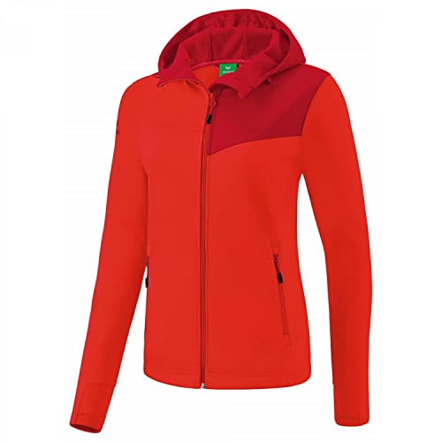 Erima Damen Performance Softshell Jacke, rot,...