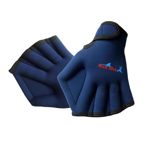 Dickly Schwimmhandschuhe mit Schwimmhäuten,...