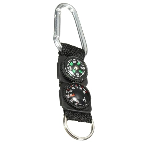 Kompass -Schlüsselbund Carabiner mit...