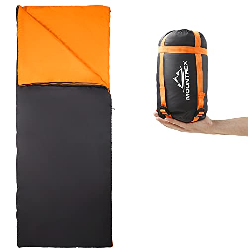 MOUNTREX® Schlafsack - Kleines Packmaß &...