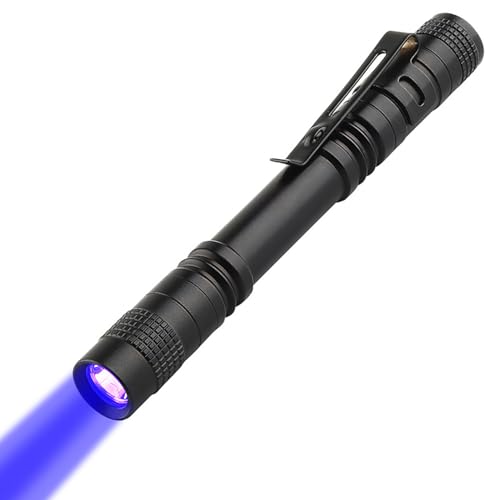 NXPUXP UV-Taschenlampe 395-Nanometer-Licht,...