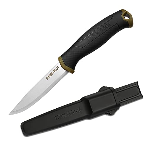 Swiss+Tech Outdoor Messer, Survival Messer...