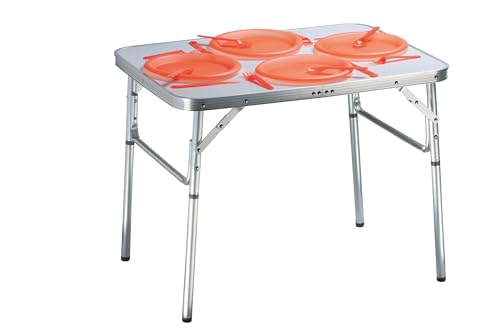 Camp Active Klapptisch - Höhenverstellbare...