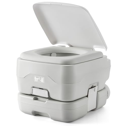 Trail Transportable Campingtoilette, Kompakte...
