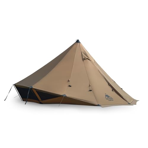 OneTigris Gastropod Tipi Zelt 3-6 Personen 4...