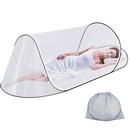 LINSOCLE Moskitonetz Pop Up, 200 x 80 x 56 cm...