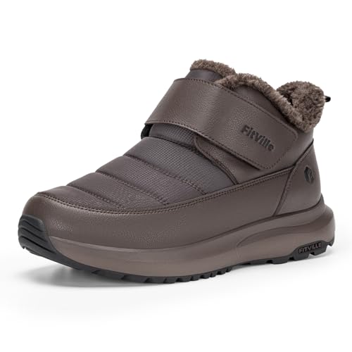 FitVille Extra Breite Winterstiefel Herren...
