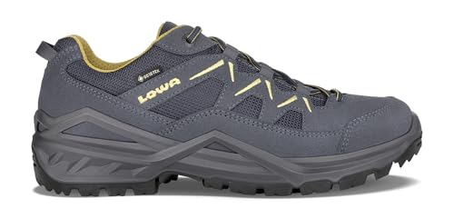 LOWA SIRKOS EVO GTX LO STAHLBLAU/SENF -...
