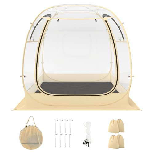 GOPLUS Outdoor Bubble Zelt, Transparentes...