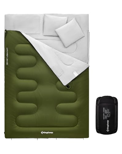 KingCamp Doppelschlafsack Schlafsack...