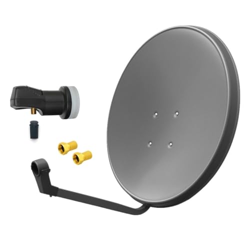 ARLI 60cm HD Sat Anlage Digital Single LNB +...