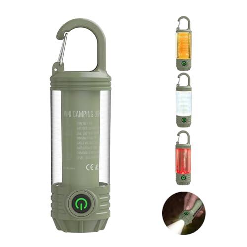 YZYOE Wiederaufladbare LED Mini Camping...