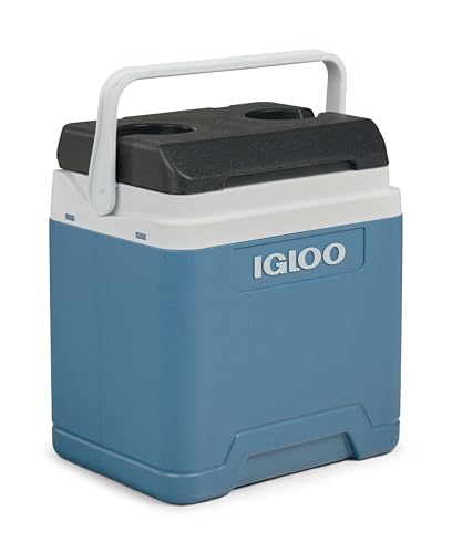 IGLOO IP27 Passiv-Kühlbox 27 L, eisblaue...