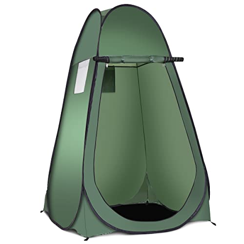 COSTWAY Pop-up Duschzelt Toilettenzelt...