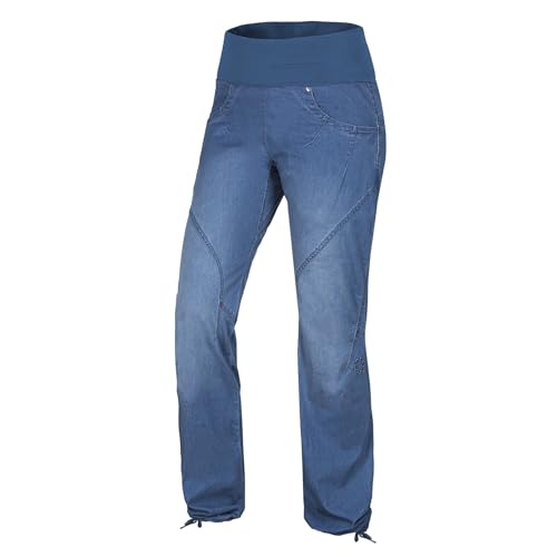Ocun Noya Jeans W Boulderhose Middle Blue,...