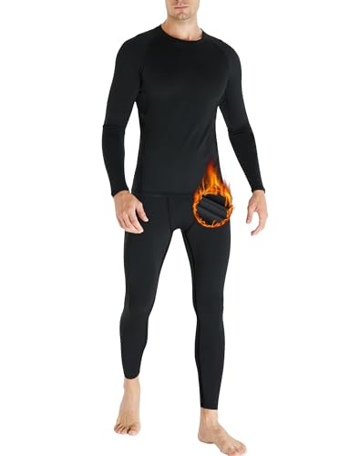 HOPLYNN Thermal Underwear Herren...