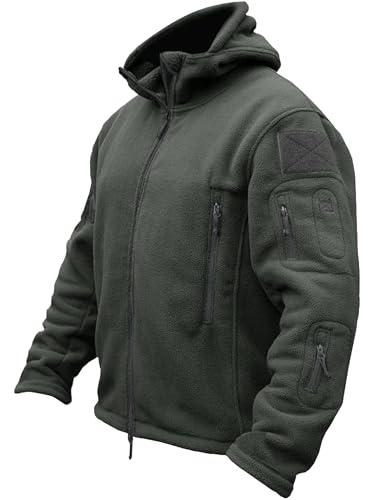 TACVASEN Herren Fleecejacke Military Outdoor...