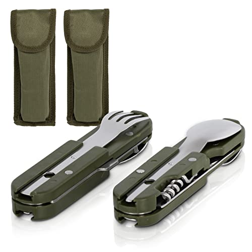 KS-11 2 Stück Outdoor Bundeswehr Besteck...