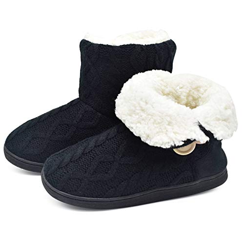 ONCAI Damen Warme Hausschuhe Stiefel...