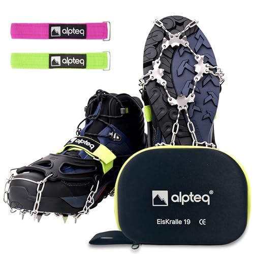 Alpteq® EisKralle – Grödel Steigeisen mit...