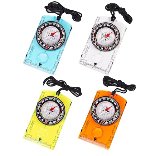 4 Pcs Kompass Kinder Outdoor mit justierbarer...