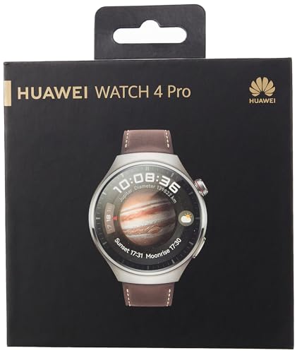 HUAWEI Watch 4 Pro Dunkelbraunes...