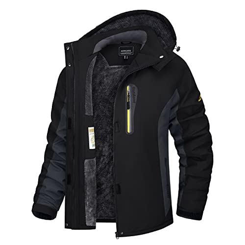 TACVASEN Skijacke Damen Warm Winterjacke...
