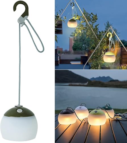 LED Campinglampe, 320 Lumen, 3 Lichtmodi, 2...