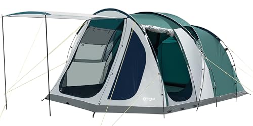 PORTAL Zelt 5 Perosonen Luxus Camping Zelt...