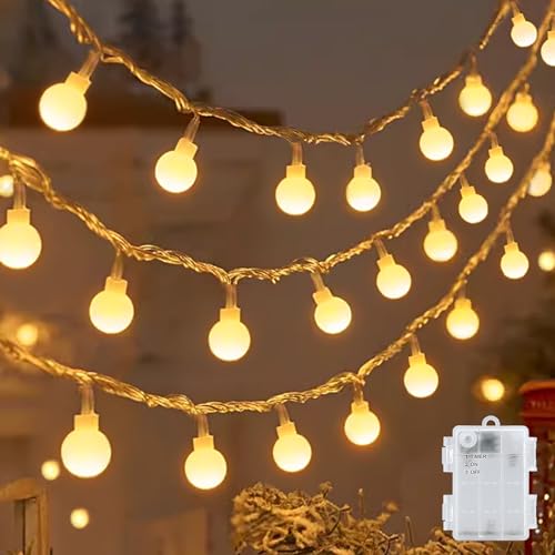 cshare Led Lichterketten Globe Außen, 6M...