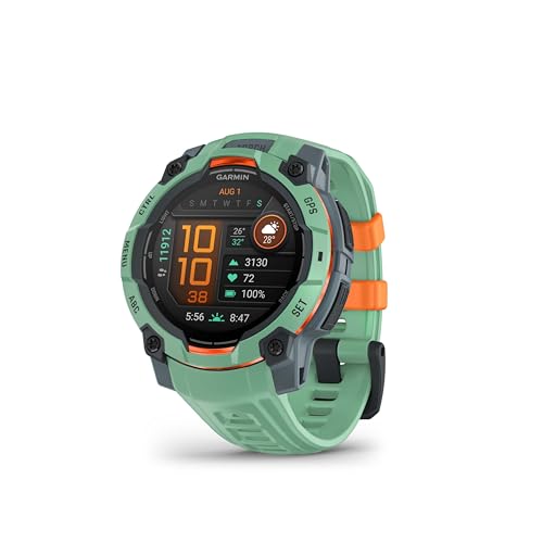 Garmin Instinct 3 45mm AMOLED – Robuste,...