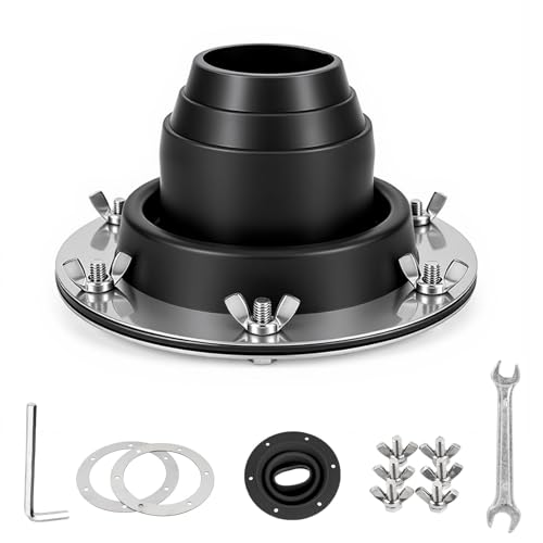 NICEWAT Ofenrohr Durchführung Zelt 45-100mm,...