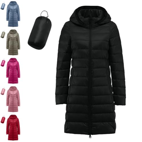 Leichte Daunenjacke Damen, Winterjacke Damen...