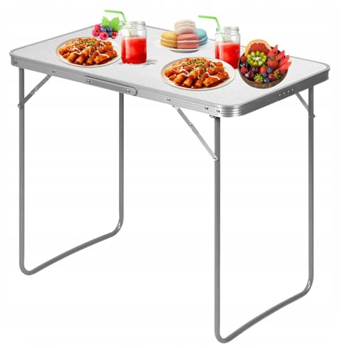 KRUMAD Campingtisch Klappbar 70x50x60 cm,...