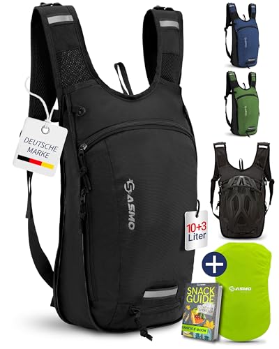 SASMO® Fahrradrucksack 10+3l mit Thermofach...