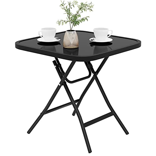 eSituro Klapptisch, Beistelltisch klappbar,...